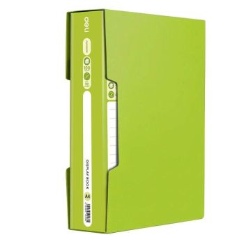Album ofertowy CROSSEDGE A4 100 koszulek zielony Deli