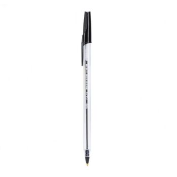 Długopis olejowy 1,0mm DELI czarny 