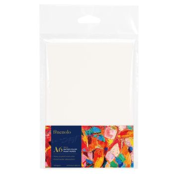 Papier akwarelowy Deli a6 seria finenolo 300g/m2 16szt. Biały