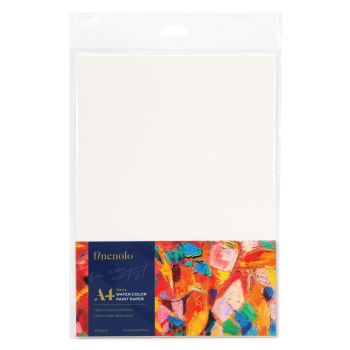 Biały papier akwarelowy Deli a4 seria finenolo 300g/m2 16szt.