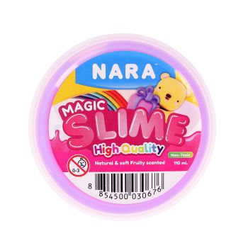 Slime NARA w plastikowym kubku 