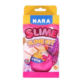 Zestaw Slime NARA + koraliki + kleje