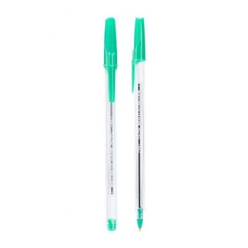 Długopis kulkowy 1,0 mm seria THINK zielony Deli