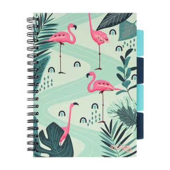 Kołozeszyt STRIGO PADS Project Book B5 kratka Jungla zielony
