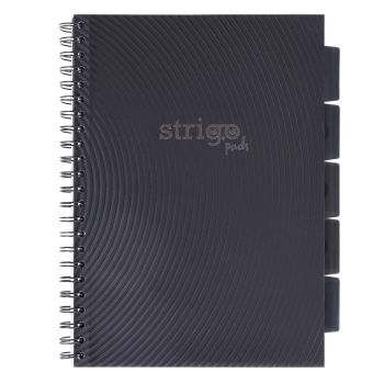 Kołozeszyt STRIGO PADS Project Book A4 kratka Basic szary