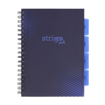 Kołozeszyt STRIGO PADS Project Book B5 kratka Basic granatowy