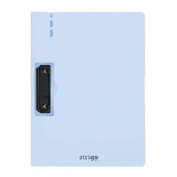 Deska Strigo z bocznym klipem  A4 błękitna