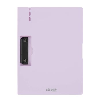 Deska Strigo z bocznym klipem  A4 liliowa