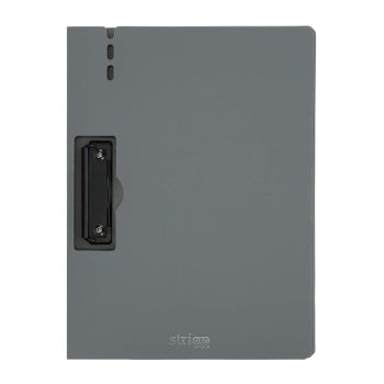 Deska Strigo z bocznym klipem  A4 szara