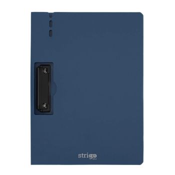 Deska Strigo z bocznym klipem  A4 granatowa