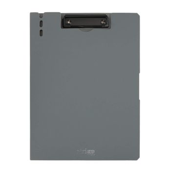 Deska Strigo z górnym klipem A4 szara