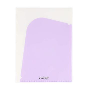 Smart folder Strigo na dokumenty A4 z 6 kieszeniami liliowy