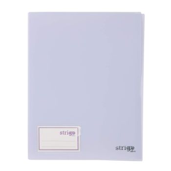 Album ofertowy Strigo A4 20 koszulek liliowy