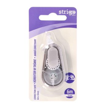 Korektor w taśmie STRIGO 5mm x 6m beżowy