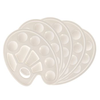 Paletki malarskie Strigo białe 5 sztuk