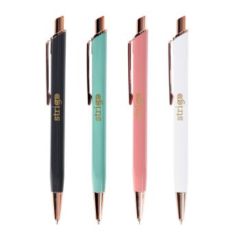 Długopis żelowy automatyczny Strigo Deco