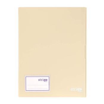 Album ofertowy Strigo A4 20 koszulek beżowy