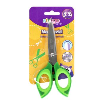 Nożyczki szkolne Strigo zielone