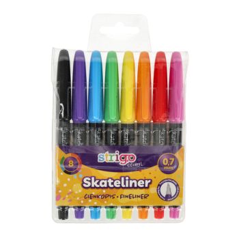 Cienkopisy Skateliner Strigo 0,7mm 